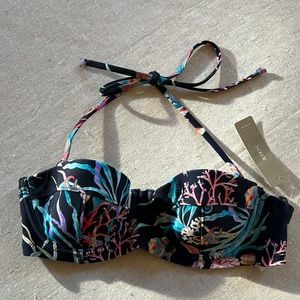 NWT J.Crew Ratti Under The Sea Bikini Top Sz 32A